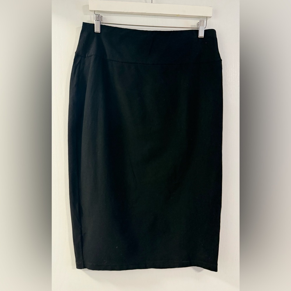 Eileen Fisher Women's Black Midi Pencil Skirt size medium - Picture 5 of 8